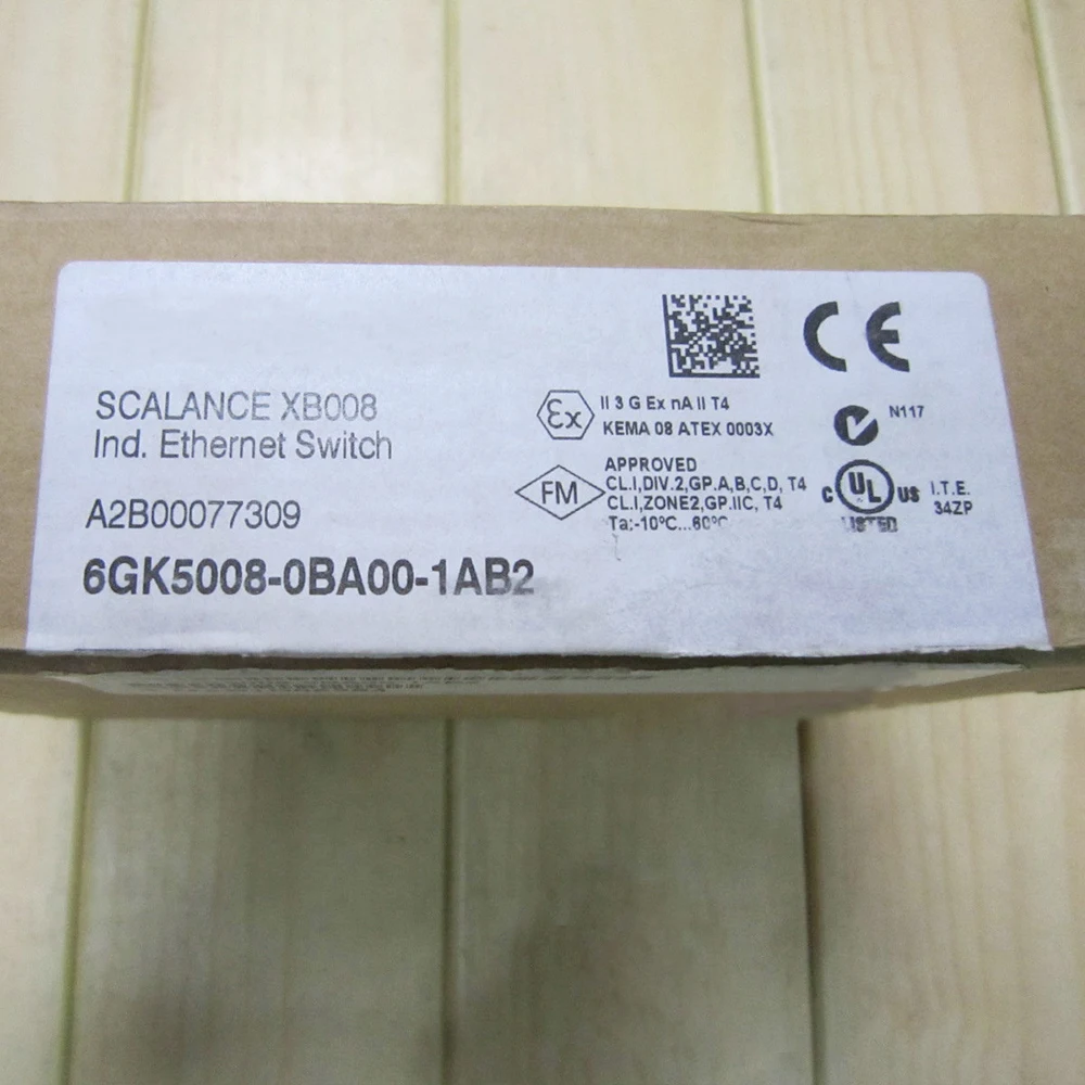 For SIEMENS 6GK5008-0BA00-1AB2 SCALANCE XB008 Unmanaged Industrial Ethernet Switch