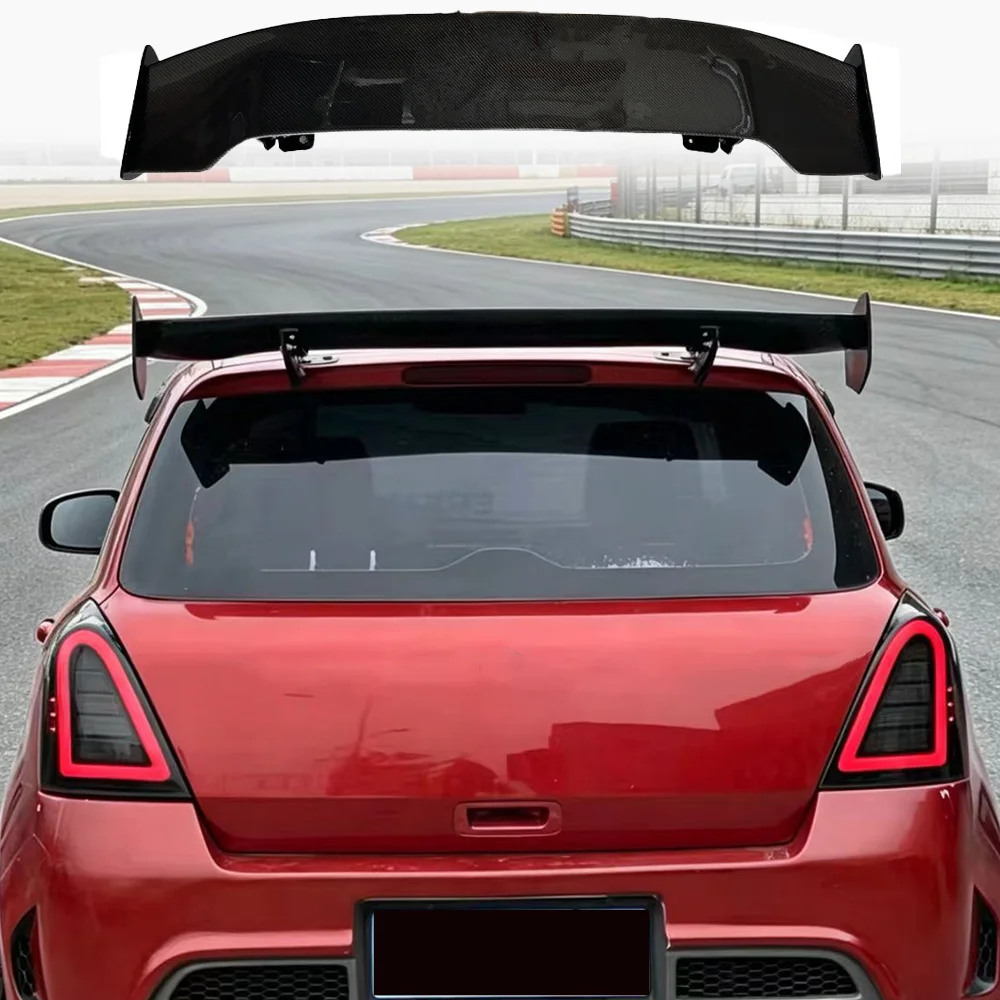

Suitable for Suzuki SWIFT Sport 2005-2015 pure carbon fiber VOLTEX style top wing decoration rear spoiler automotive accessories