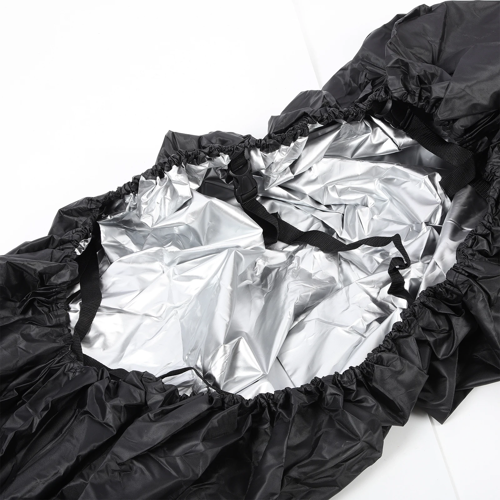 

Kayak Waterproof Cover Kayaks Covers for Outdoor Storage Protector Black 420d Oxford Cloth