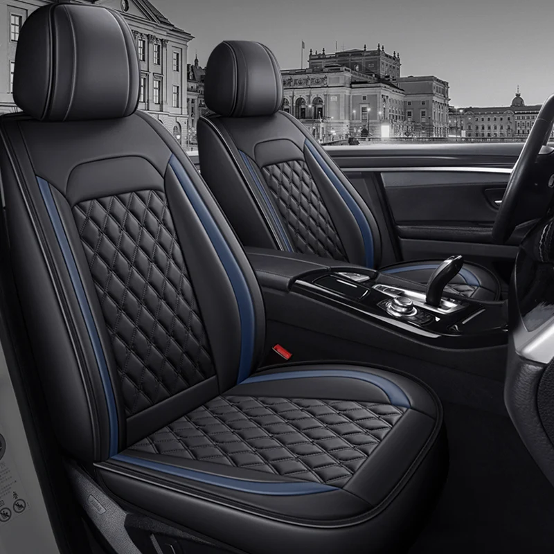 Full Coverage Pu Leather Car Seat Covers for Mercedes A-Class W168 W169 W176 W177 A-Klasse A190 A200 A220 A250 Car Accessories