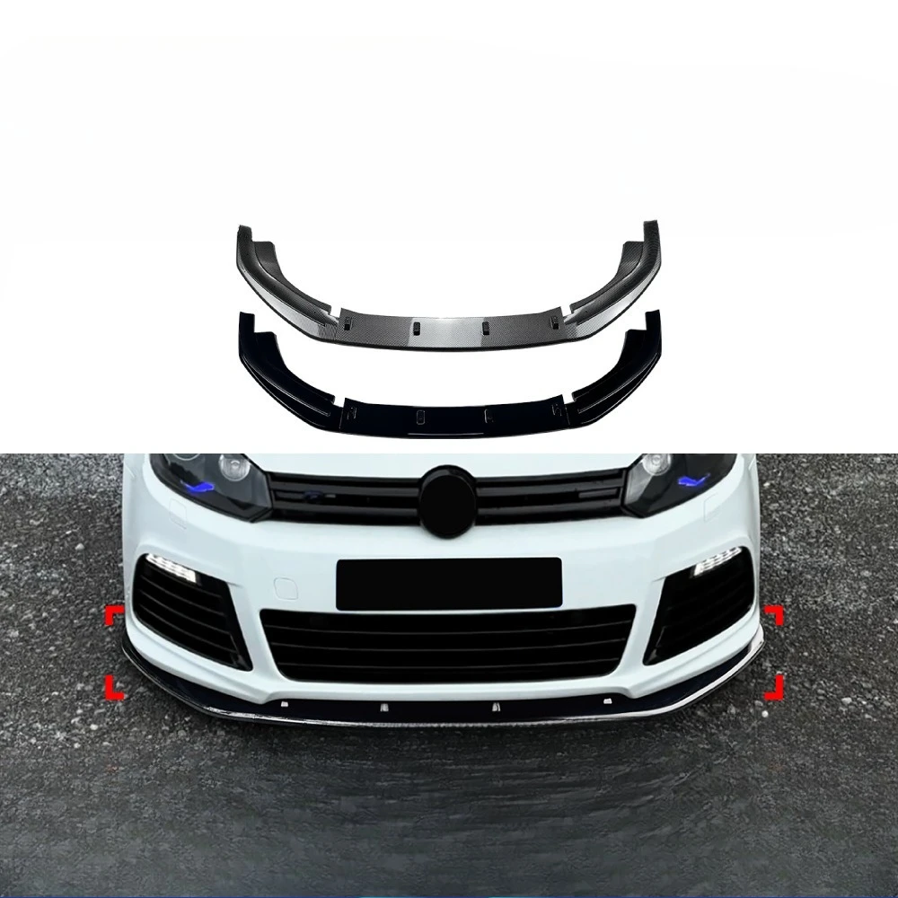 

Подходит для Volkswagen Golf 6R High 6R Golf MK6 R 2008-2012, модификация передней лопаты для передней губы