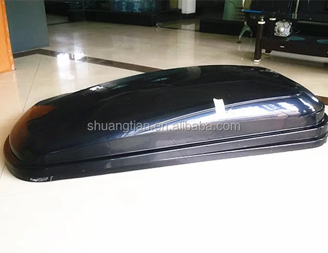 Large Thick Thermoforming Vacuum Forming Black Plastic Car Roof Box SUV     Top Luggage go rier  500L