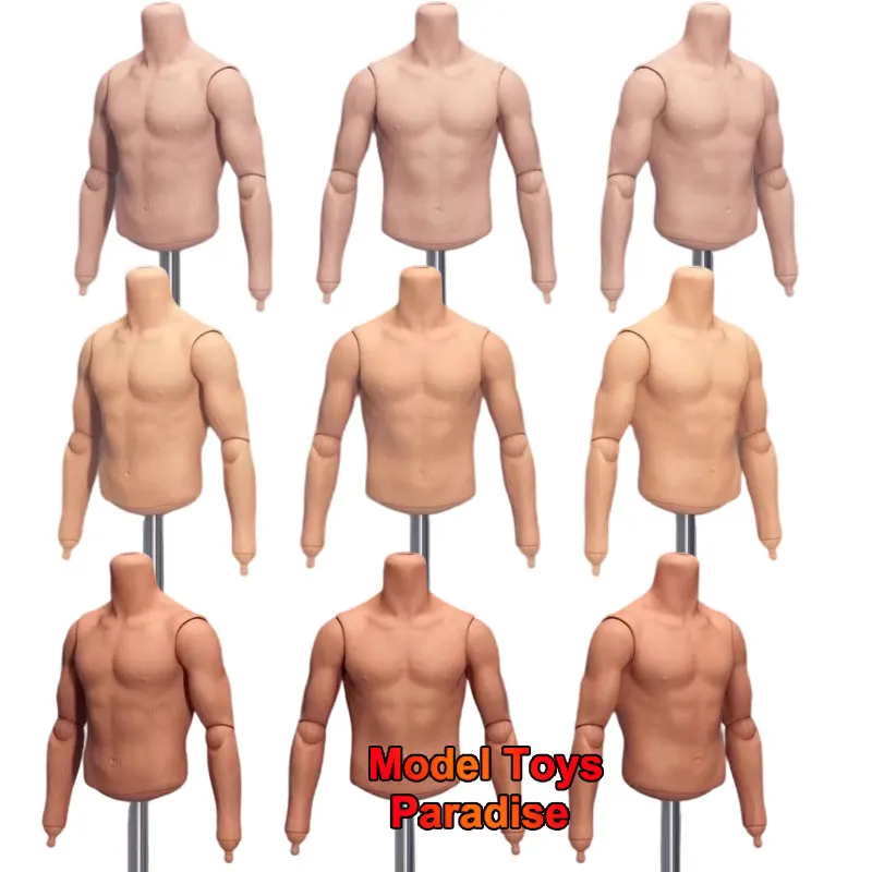 Original MAHA studio MH2404 1/6 Men Soldier Mobile Muscle Joint Body Muscle Half Body Fit 12inch Action Figure Collectible Toys