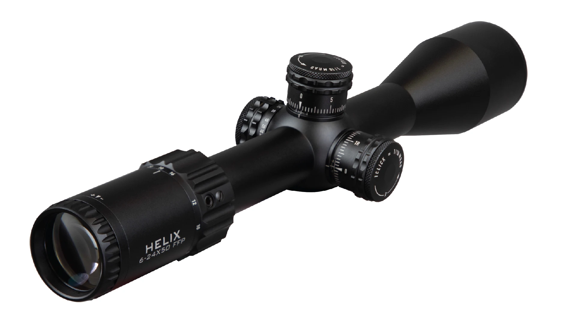 ELEMENT Optics HELIX 6-24X50 FFP First Focal Plane Riflescope w/ Zerostop 30mm Tube APR-2D MRAD Reticle Rifle Scope Sight Luneta