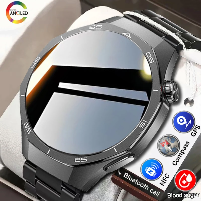 New Smart WATCH GT5 Max SmartWatch Women GPS Tracker 1.53 Inch AMOLED 466*466 HD Screen Always Display Bluetooth Call Smartwatch