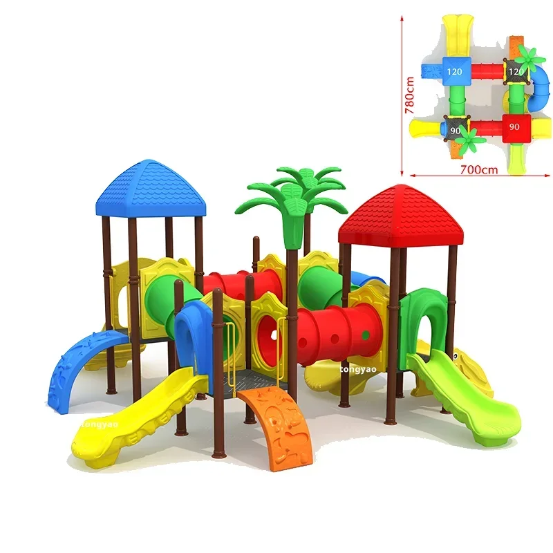 kids playground outdoor slide for kids children's attractions