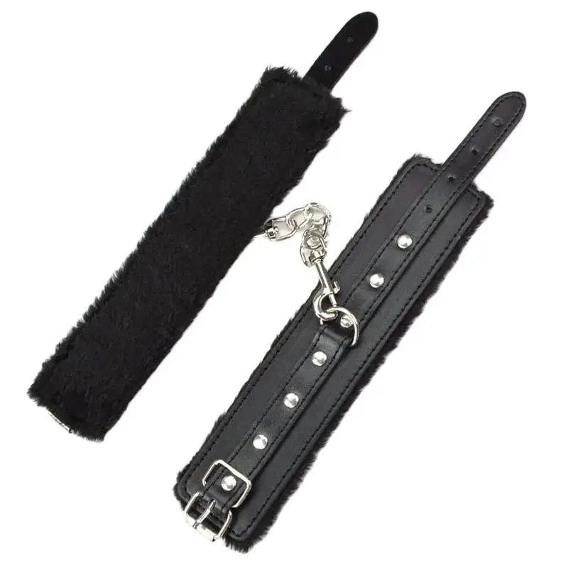 

Adjustable Hand Cuffs Belt Bandage Gift for Man Women Couples Bound Hang Buckle Link Bondage Restraints Exotic Tie Free Gift