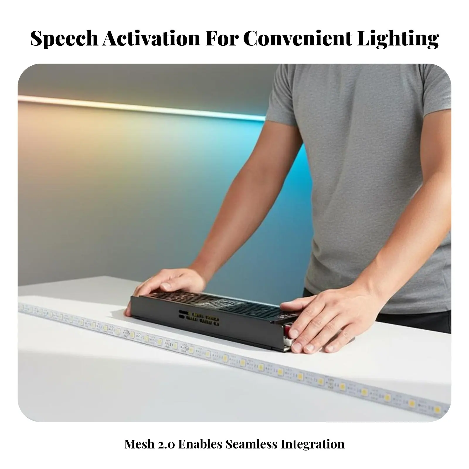 

Smart COB Light-Emitting Component Strip 3 Color Temperatures COB Light-Emitting Component Strip Light Tunable Light Tone Tape