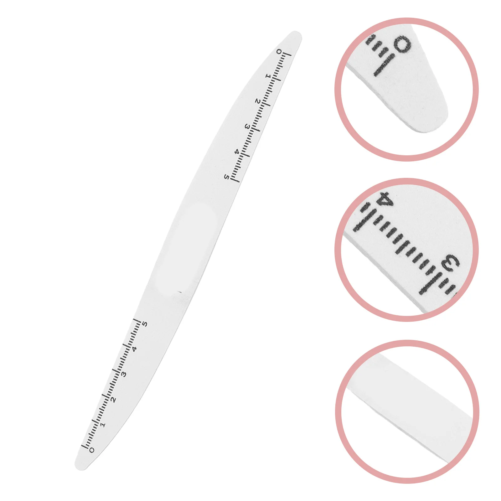 

10Pcs Willow Leaf Shaped Nail Files Wood Manicure Pedicure Polish Smooth Finish Professional Salon Home Travel Portable