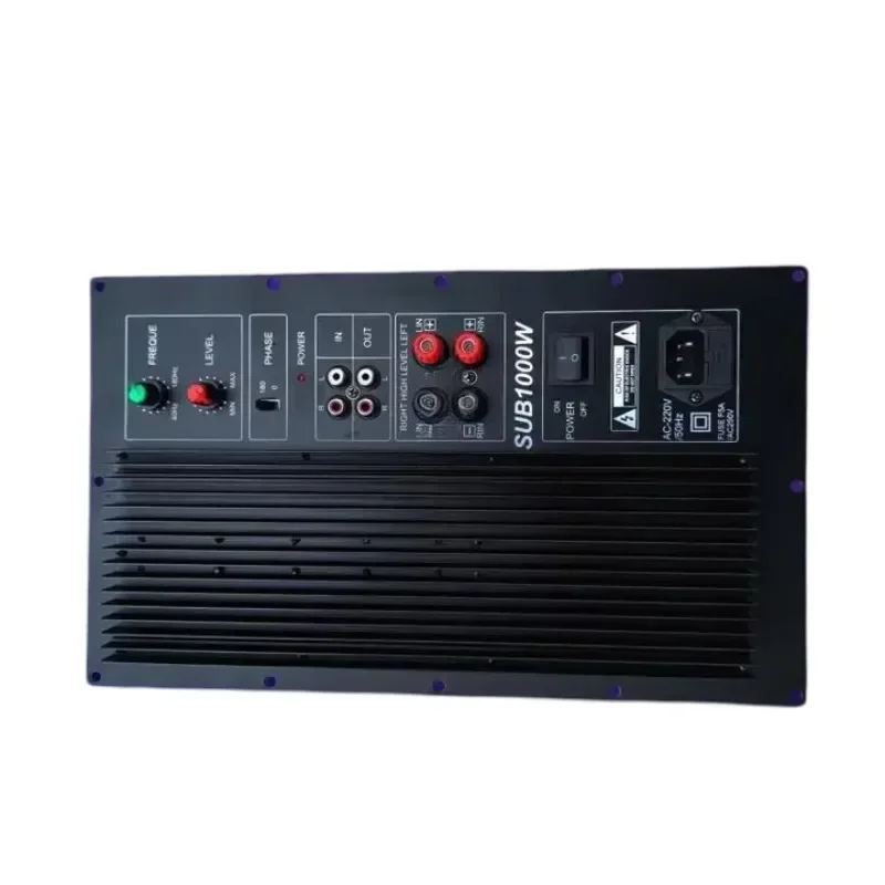 1000W high power Finished 15 inch powerful bass high-power active household subwoofer amplifier board