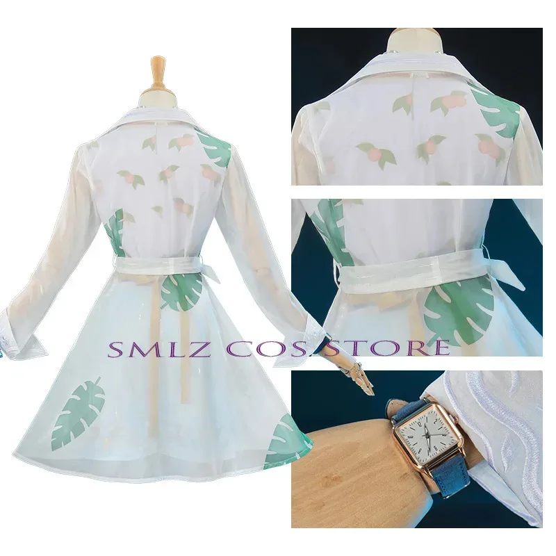 

CyMan Summer Joseph Cosplay Game Identity ⅤJoseph Desaulniers Former Count Desaulniers Uniform Wig set Halloween Party Outfit