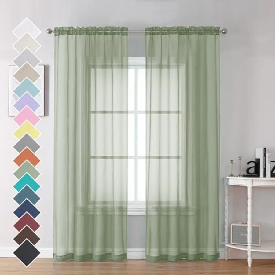 Bedroom Curtains 2 Panel Sets 84