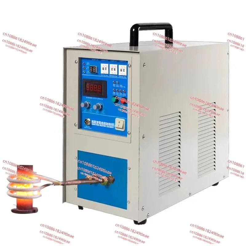 High frequency induction heating machine metal small brazing machine electromagnetic coil equipment 220V