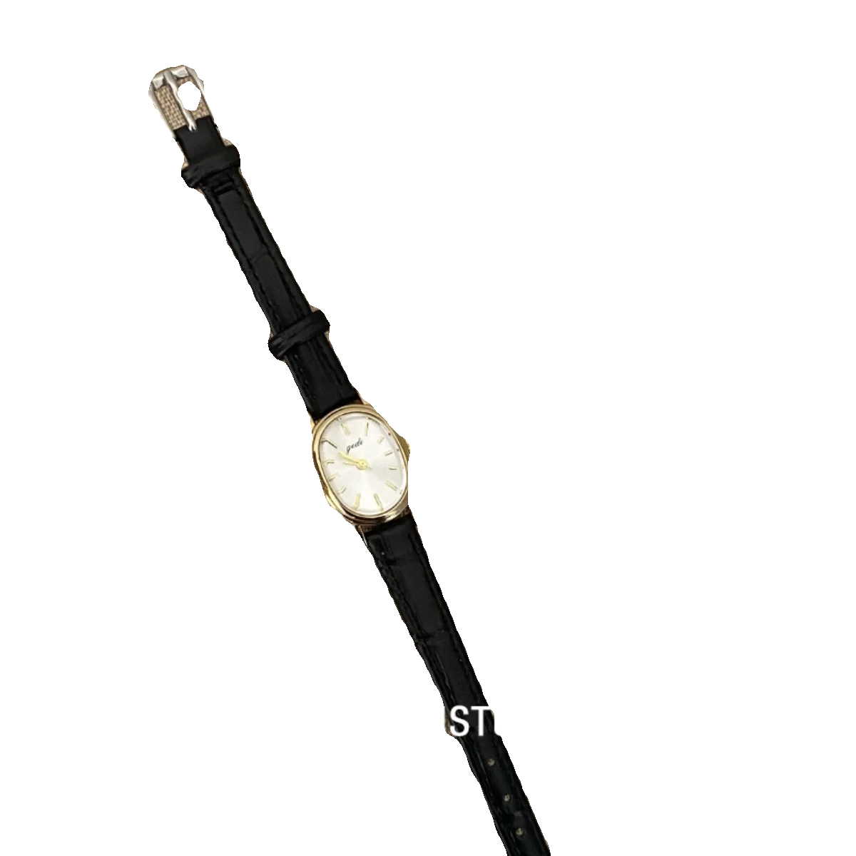 Simple And Elegant Oval Watch For Women With A Light Luxury And Versatile Korean Style, Small And Petite, Suitable For Students.