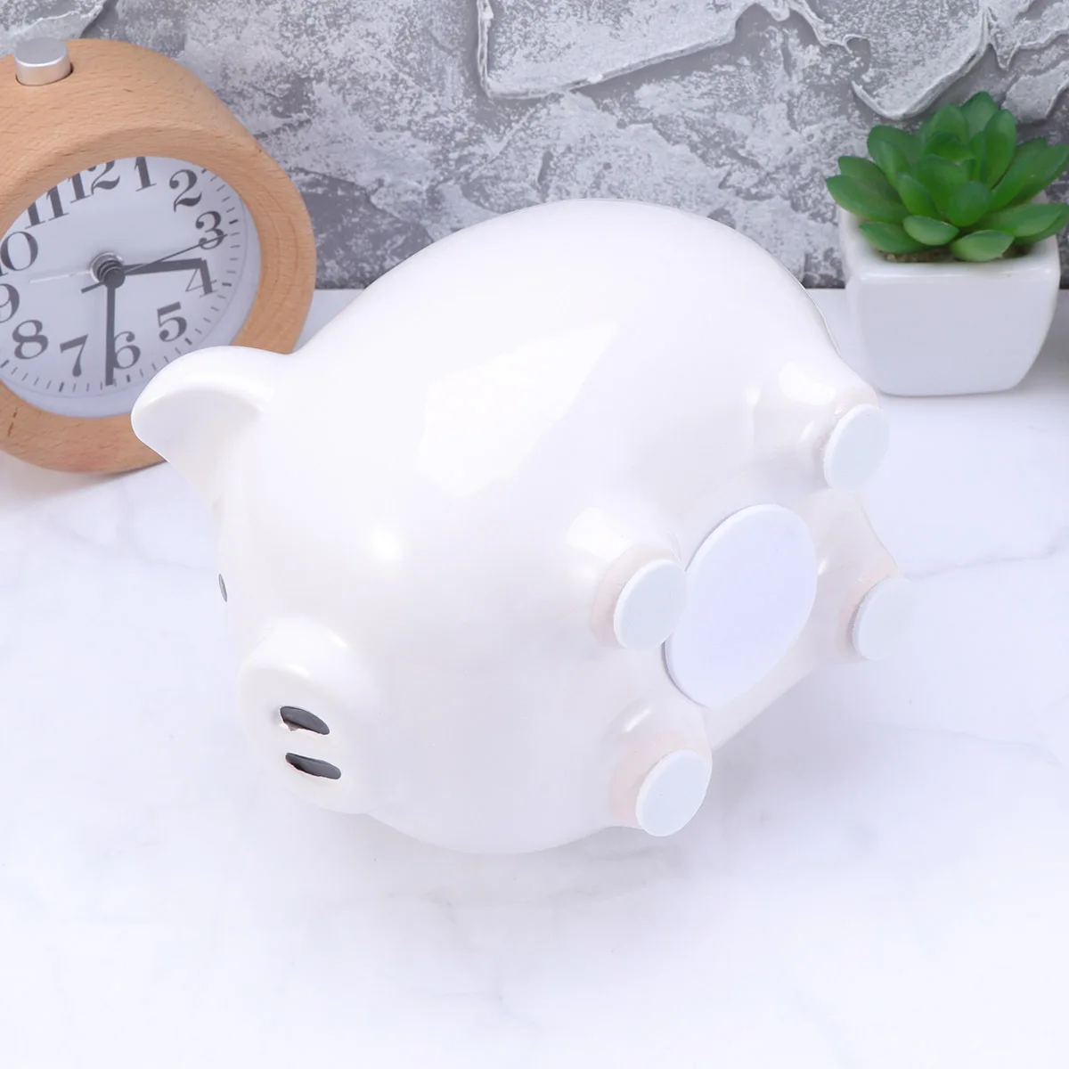 

Adorable Pig-Shaped Money Box for Children Savings Organizer Home Office Decoration Piggy Saving Box Coin Holder