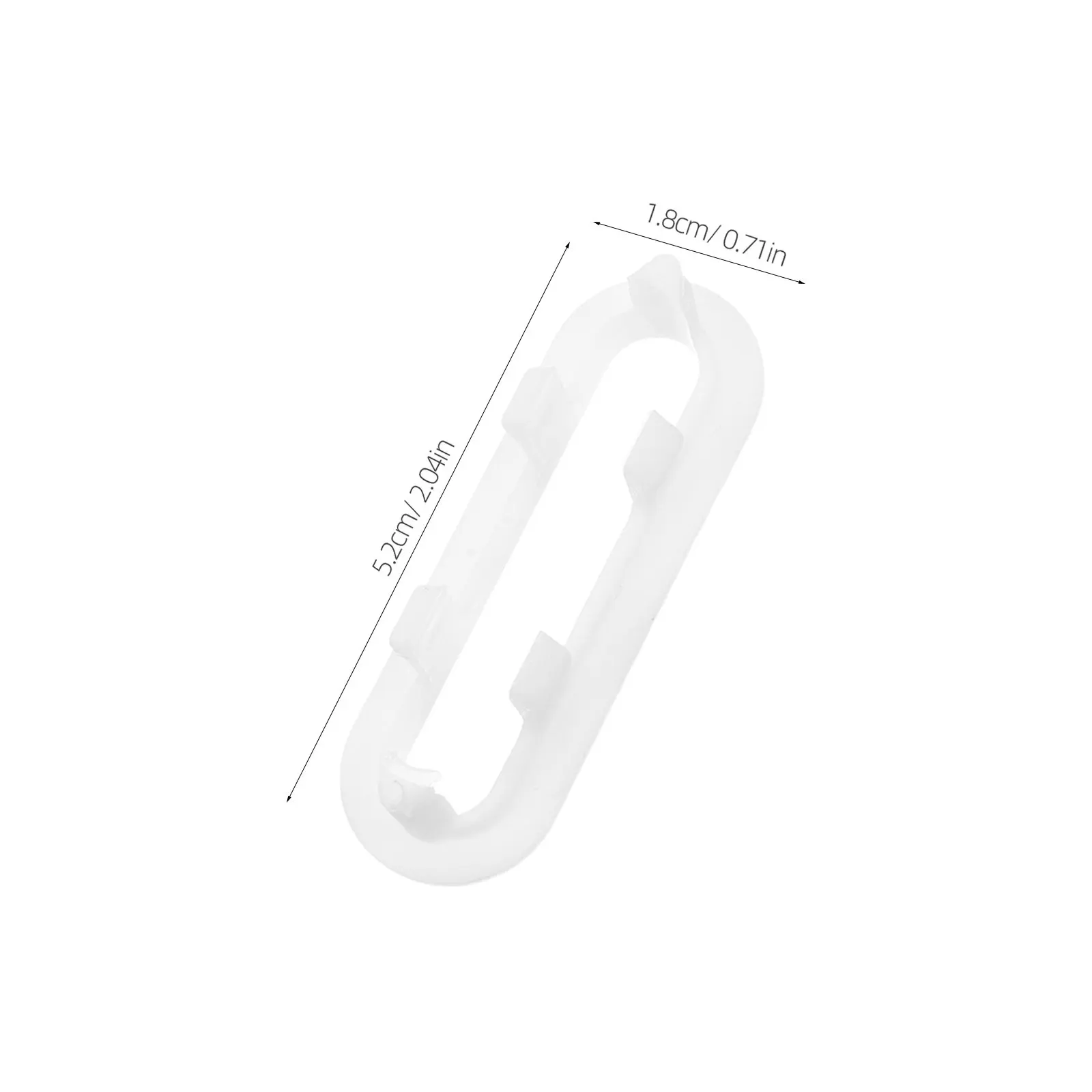 10Pcs Oval Sink Overflow Covers White Decorative Hole Caps Bathroom Basin Kitchen Drain Covers Overflow Protection Easy