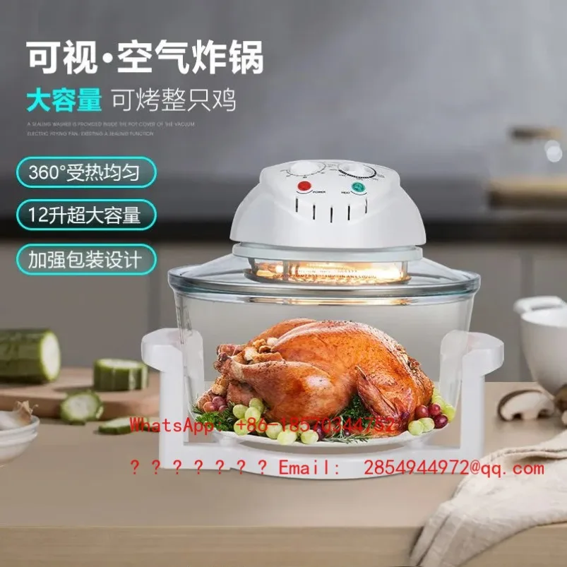 2026    European and British 220V/US 110V/Household Visual Air Fryer