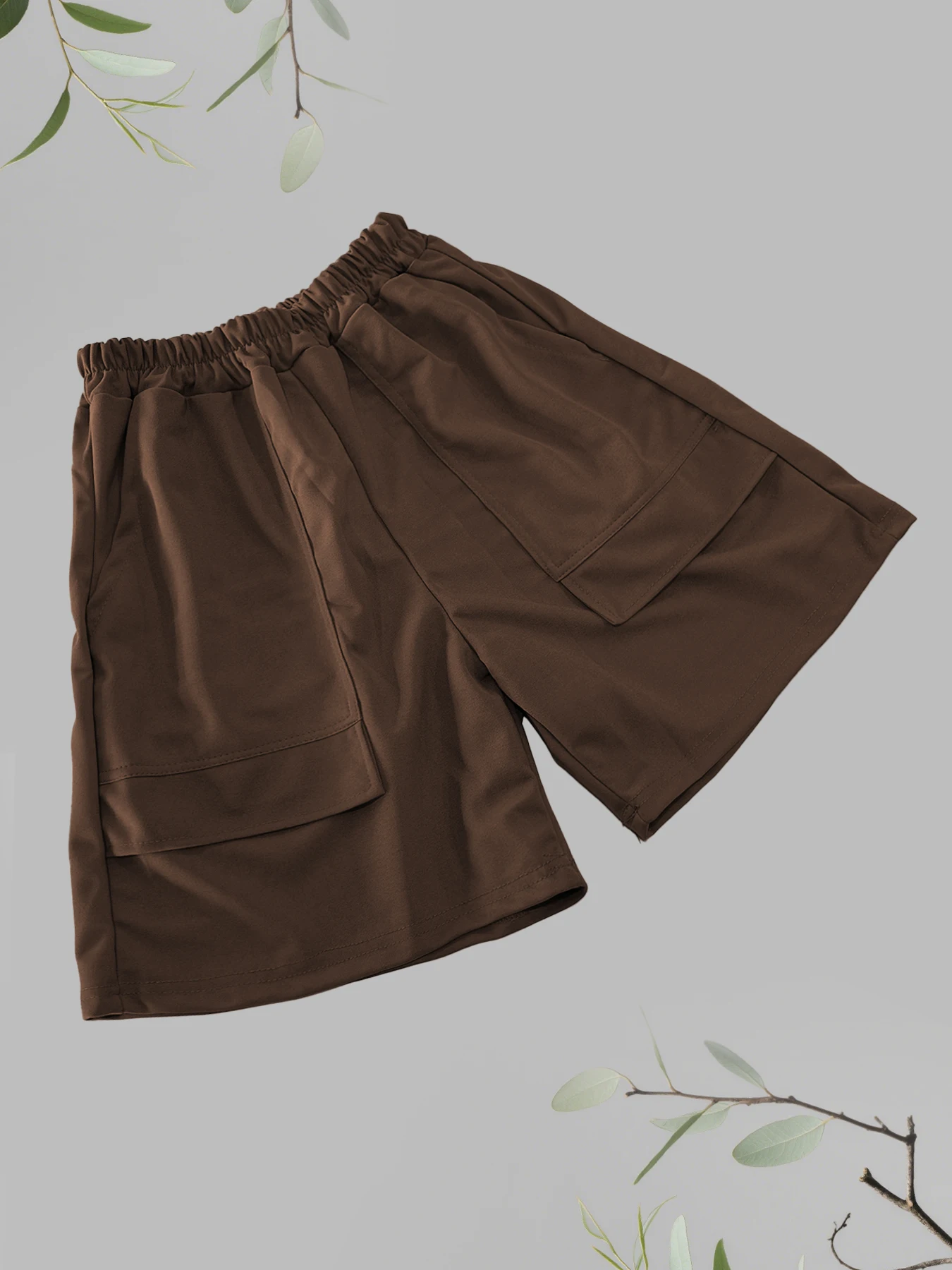 Immagine 5: Completo Due Pezzi da Donna: Top e Shorts Larghi alla Moda