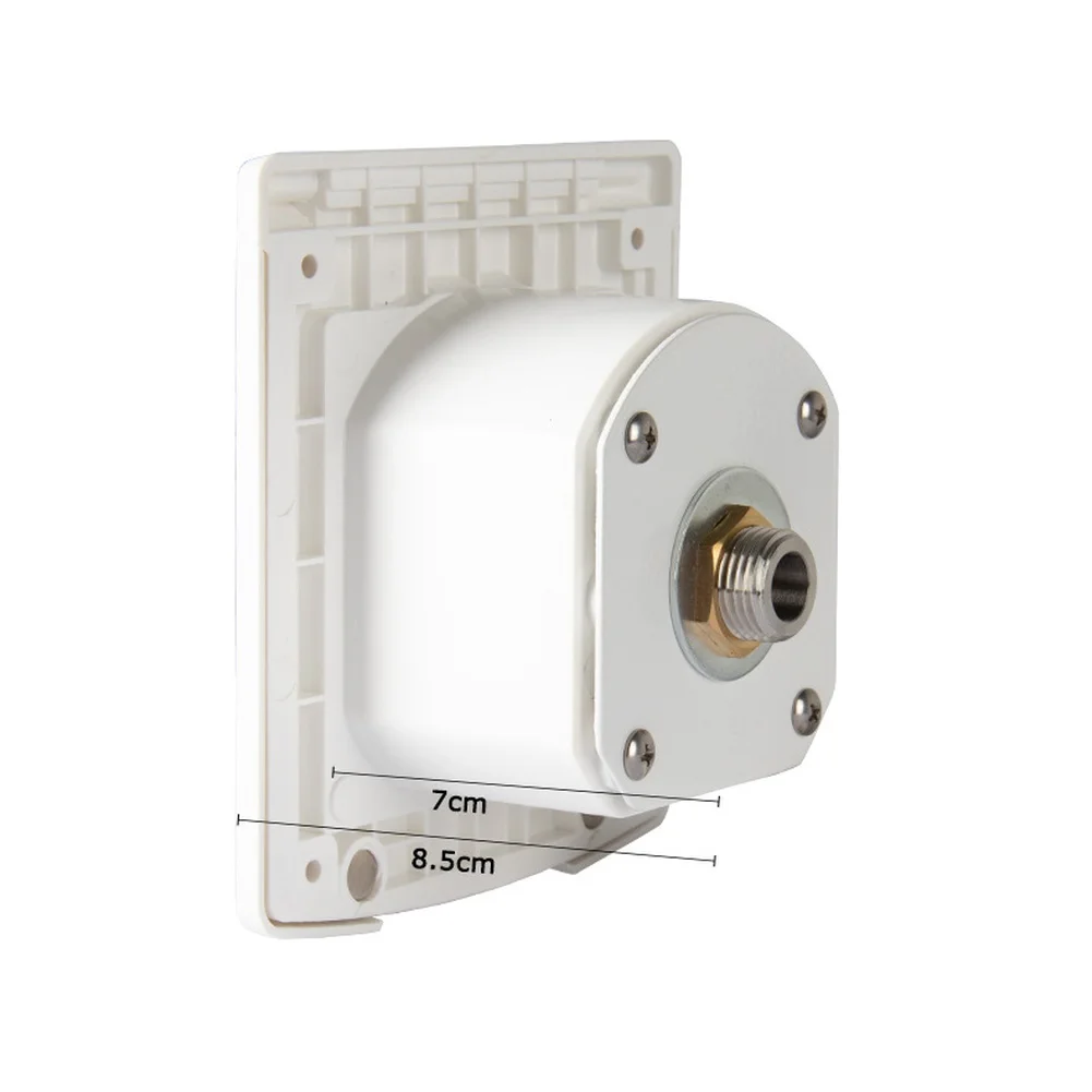 

RV Quick Connect Water Filler Outlet For Gravity Filling, Magnetic Cover, IP44 Rated Outdoor Use, 180° Flip Lid, Vent Design