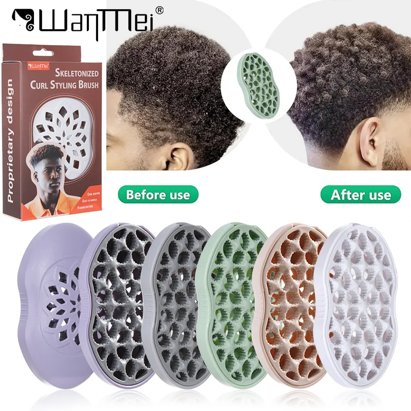 

1 шт., щетка для вьющихся волос, волшебная катушка, волна, волна, многоразовая дреды, афро расческа, бигуди, инструмент для укладки волос, салон