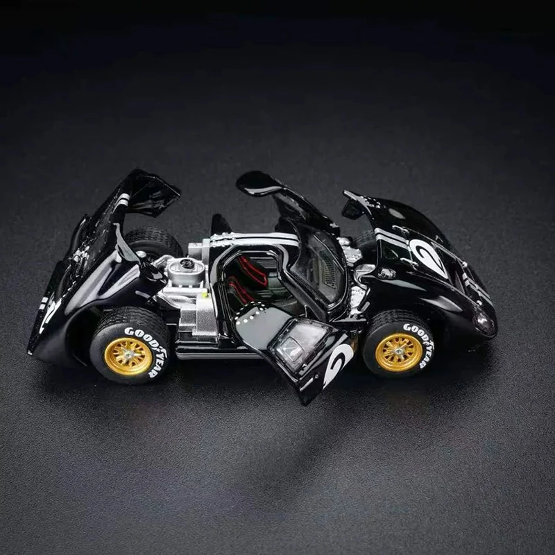 FG GKH 1:64 Scale GT40 Mk II #2 Simulated Alloy Toy Car Model Display Piece Souvenir Gift