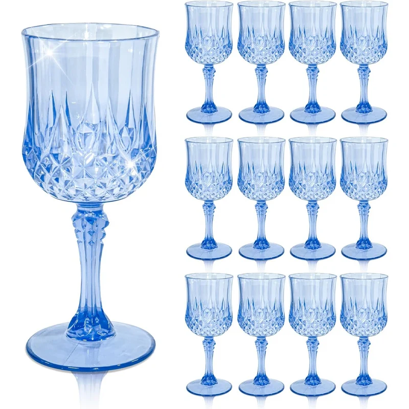 

Изысканные пластиковые стаканы Highball, готовые посуда для свадебных мероприятий, небьющиеся стаканчики в винтажном стиле для крупных собраний