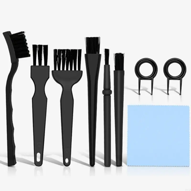 Full 16 Tool Computer Maintenance Set With Ergonomic Brushes For Deep Cleaning Fan Vents And Port HX5E