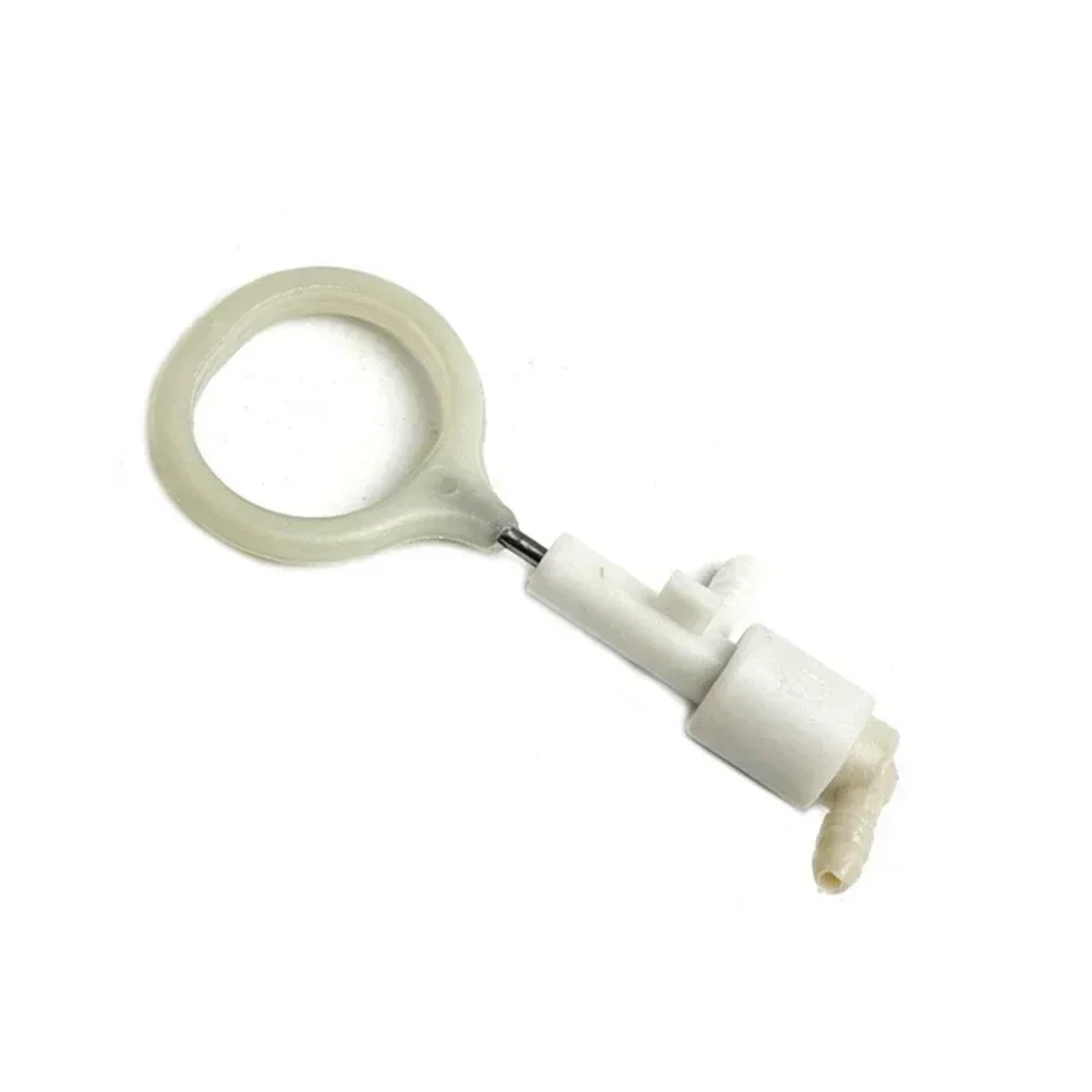 6018 ปั๊มน้ํามันเลื่อยโซ่ไฟฟ้าสีขาวอุปกรณ์เสริมพลาสติก + ซิลิโคนเครื่องมืออะไหล่สําหรับน้ํามัน