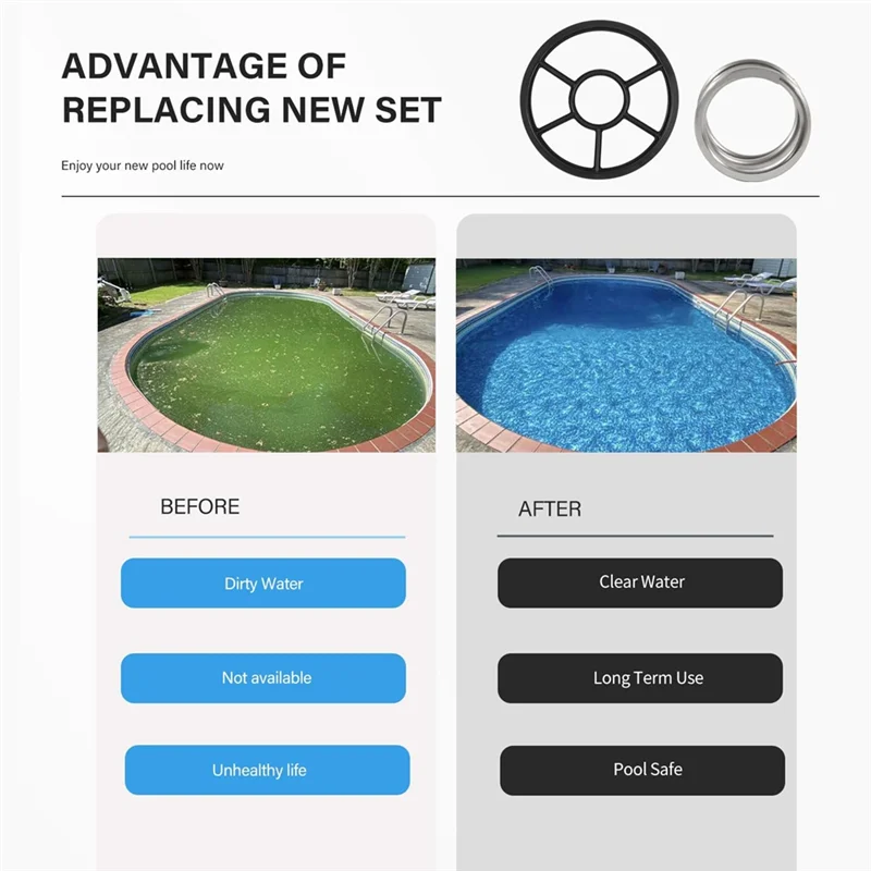ABBP-272409 Guarnizione ragno deviatore per Pentair G-400 Piscina ad alto flusso e spa Multiporta Valvole da 2 pollici Parti di ricambio per filtro piscina