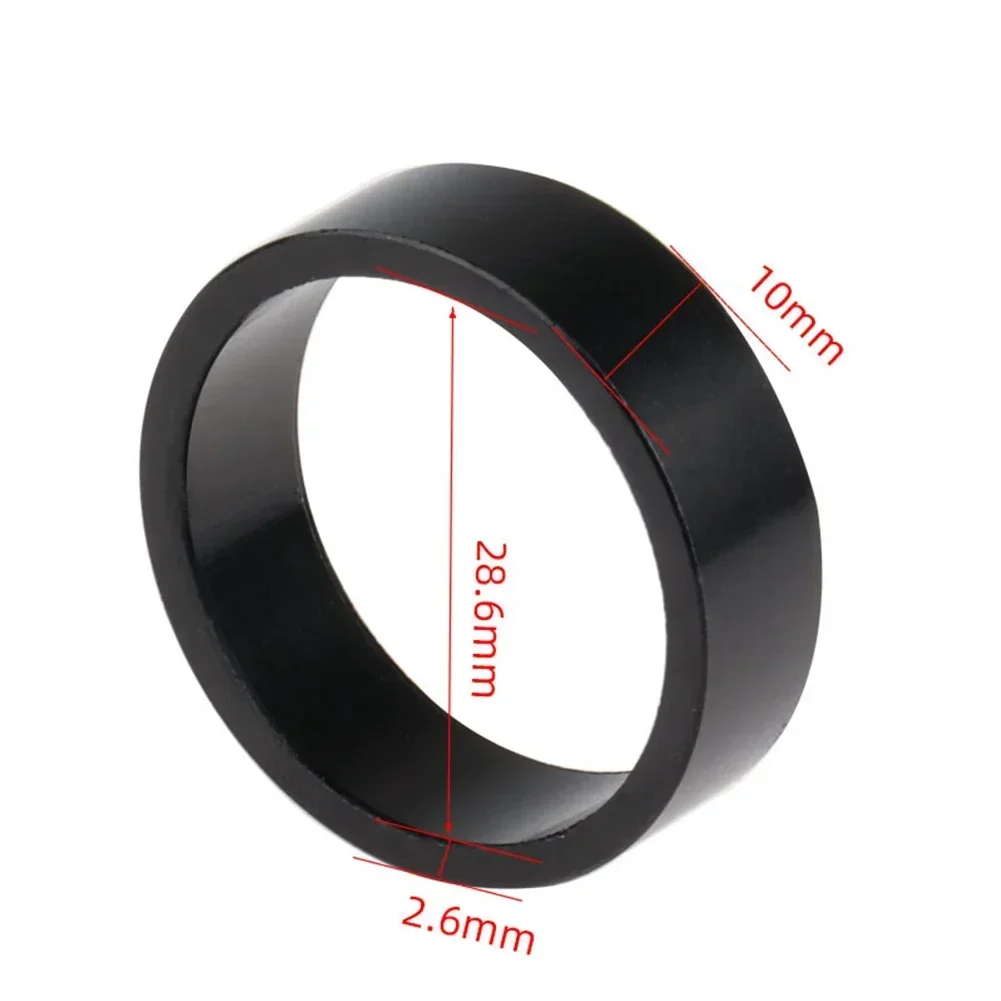 Bicycle Front Fork Washer 5/3/10mm Wrist Set Pad For 28.6mm Front Stem Fork Aluminum-Alloy Gasket Cycling Accessories