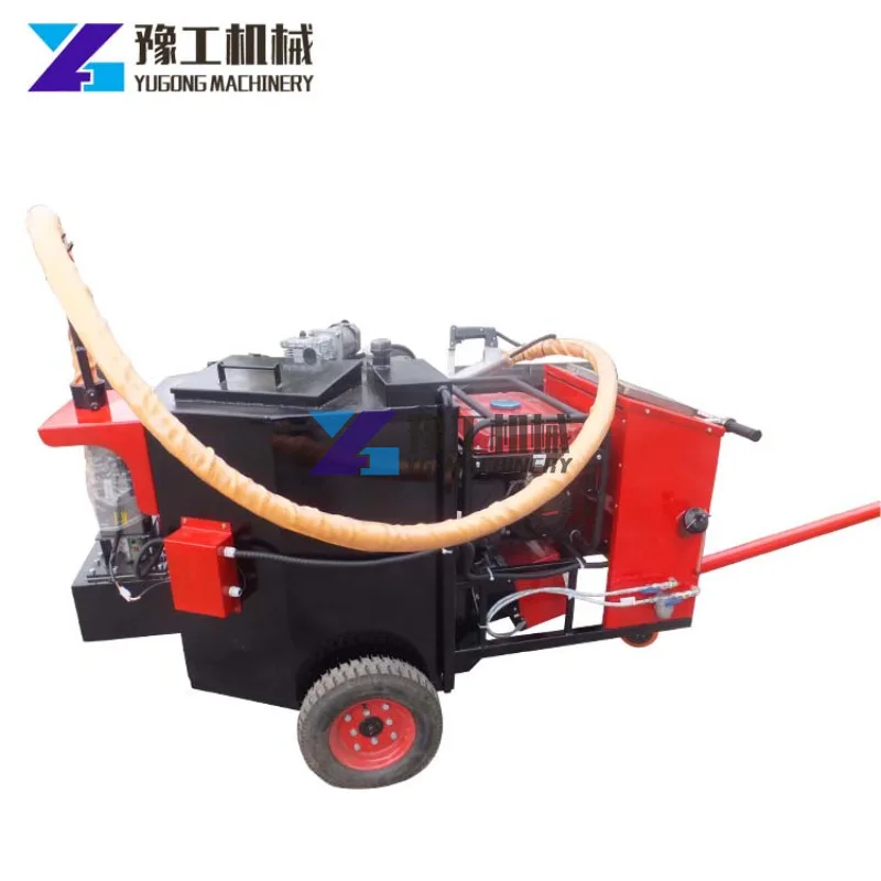 Cheap 60L 500L 600L Gasoline Road Asphalt Crack Sealing Filling Repair Machine