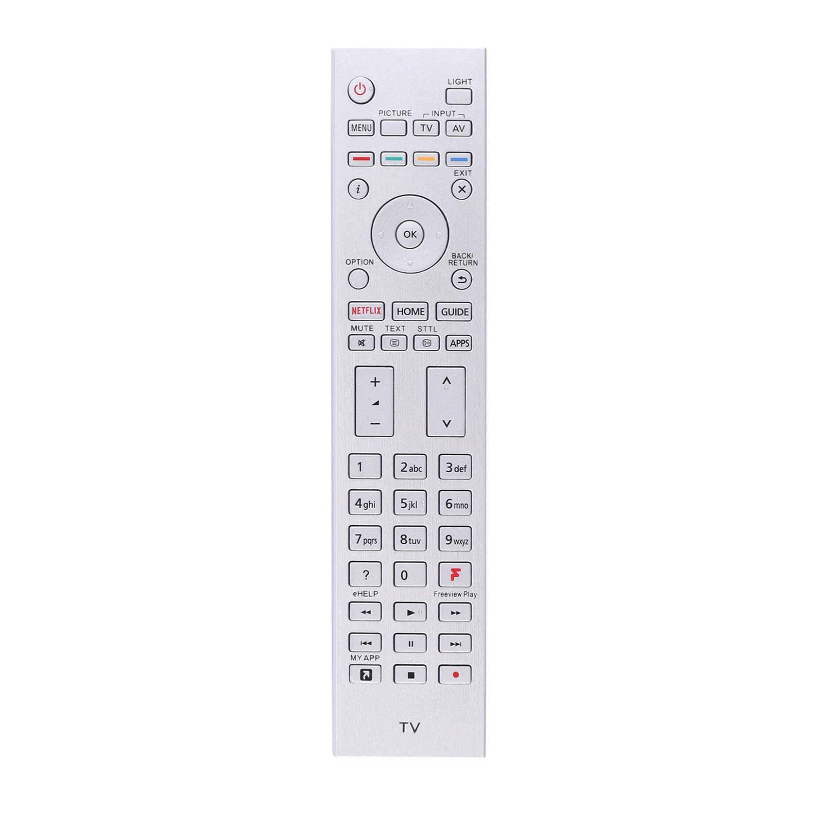 Replace Remote Control N2QAYA000153 for Panasonic LCD TV Remote Control