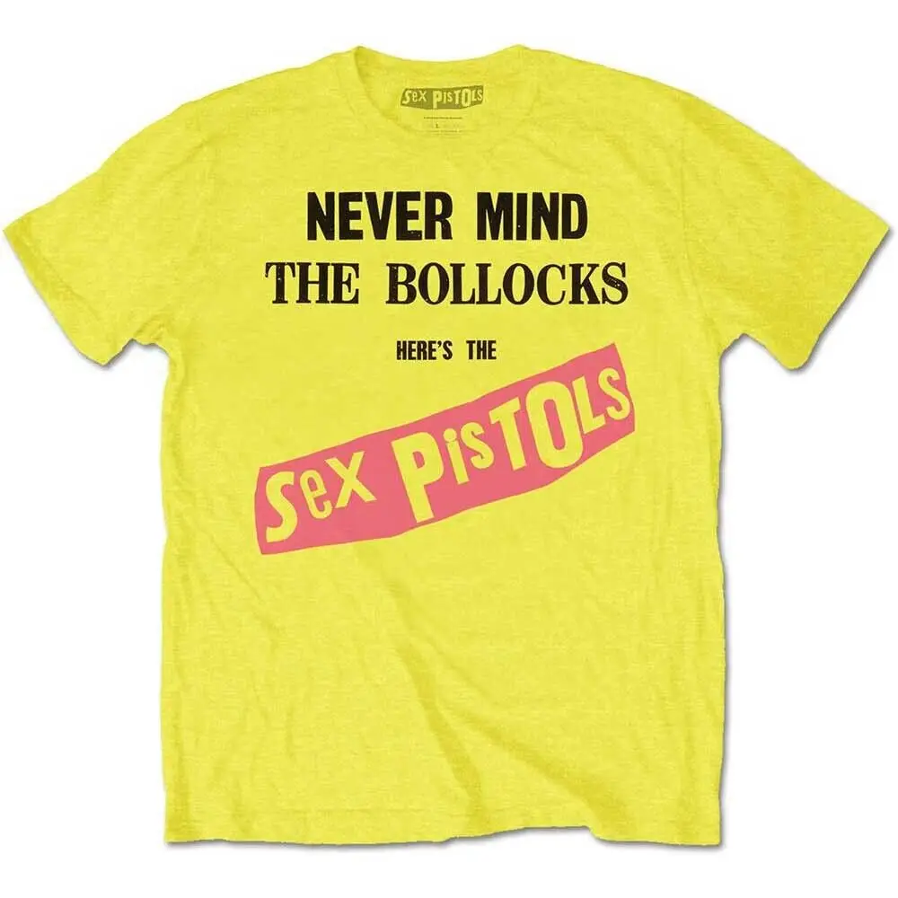 Sex Pistols NMTB Official Men's Yelow T-Shirt