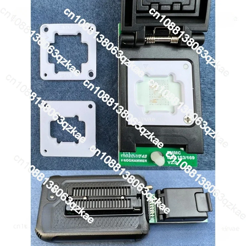 V2.0T48 EMMC BGA153 / BGA169 High-Speed Programming Adapter Programming Socket