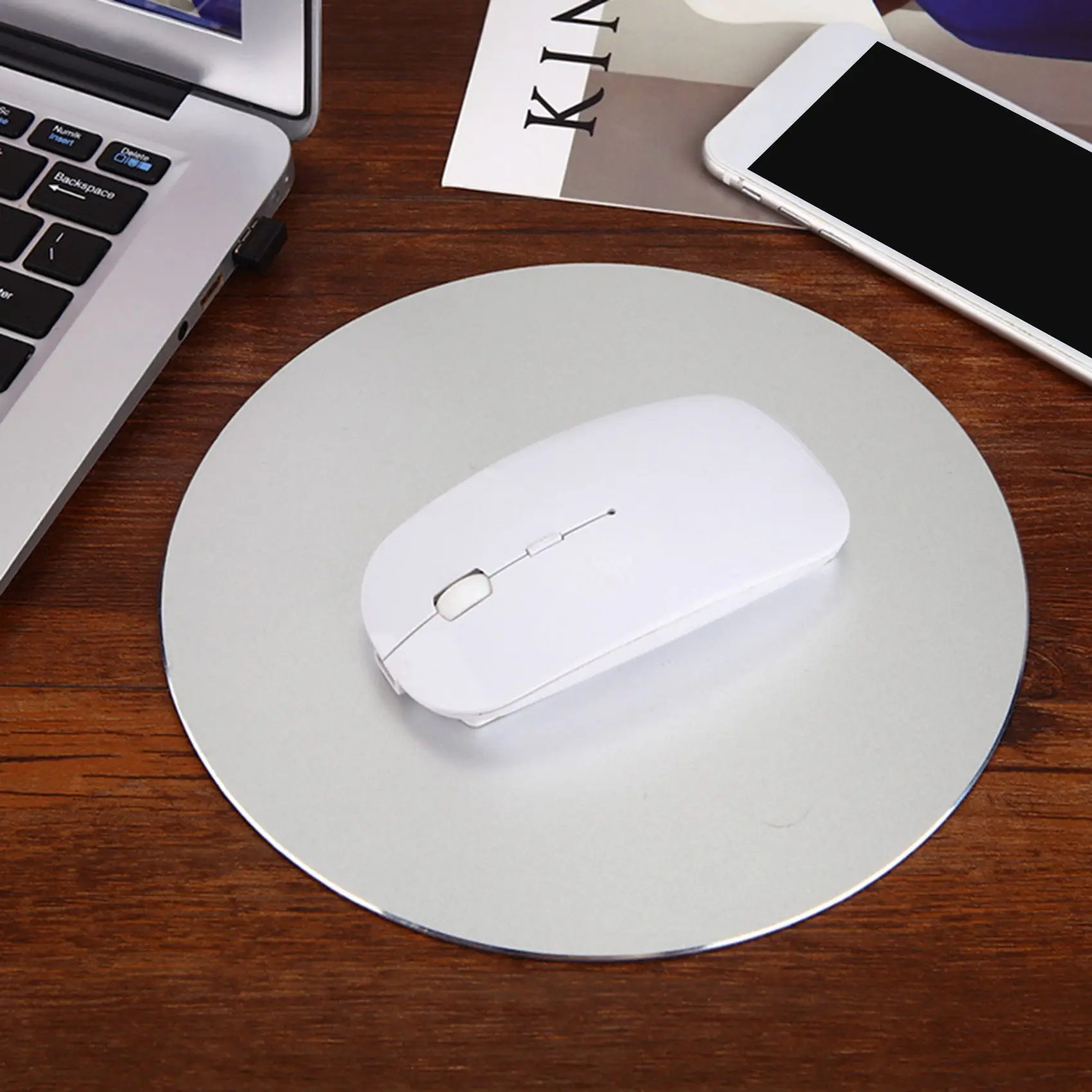 Rechargeable Wireless Bluetooth Mouse for Apple MacBook Air Pro Retina 11 12 13 15 16 Mac Book Laptop Wireless Mouse