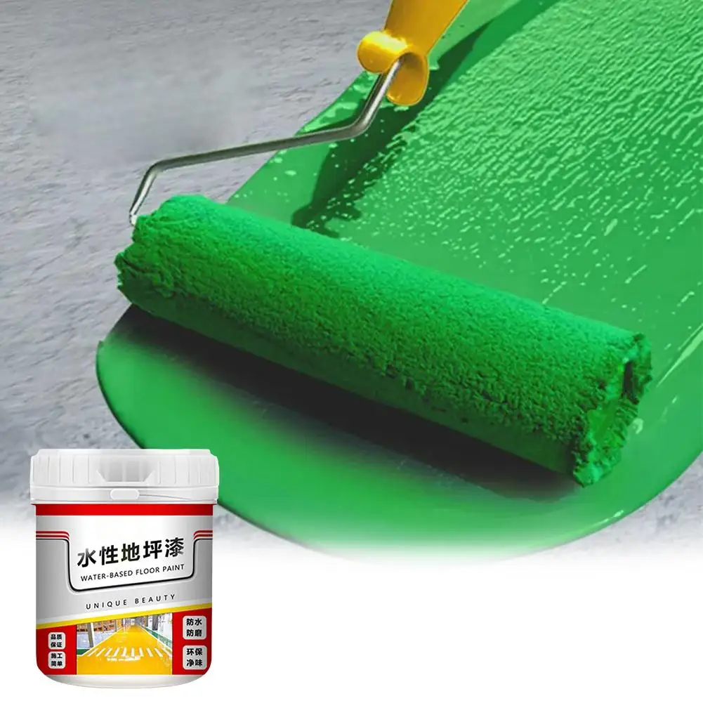 Nail Water-Based Epoxy Floor Paint Cement Floor Environmental Protection Floor Paint Quick-Dry Anti-Slip For Interior & Exterior