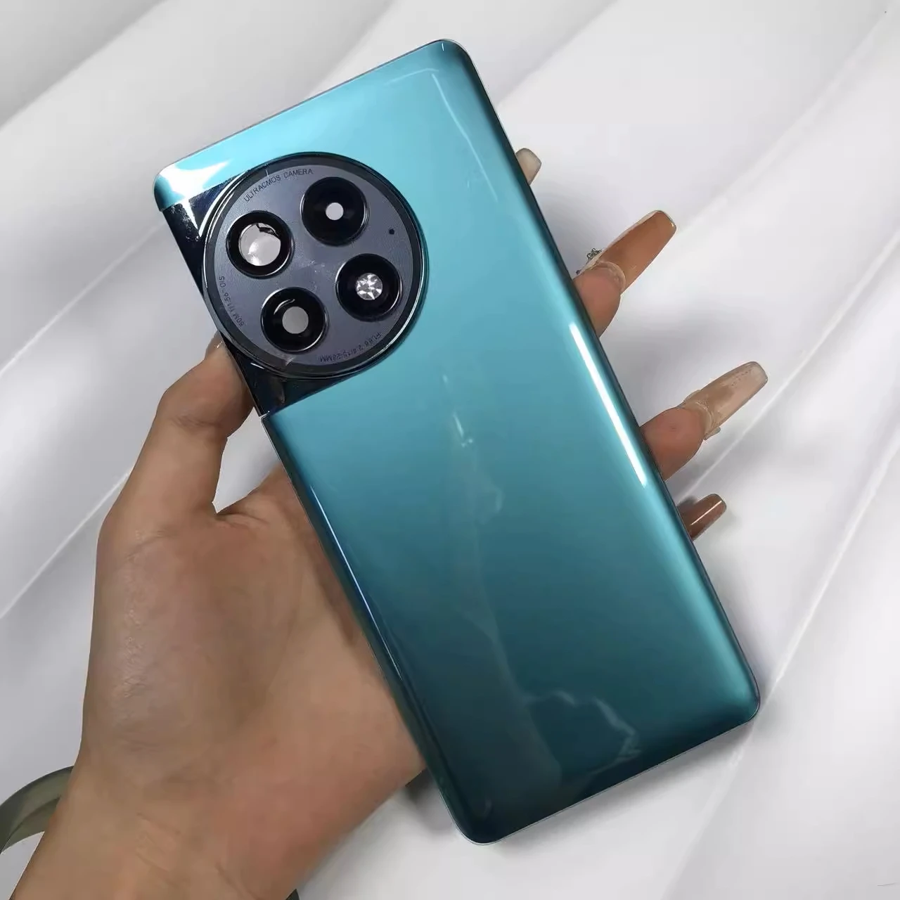 oneplus-ace-2-pro用バックバッテリーカバー（カメラ付き）、ガラスドアハウジング、1-ace-2pro用修理交換品