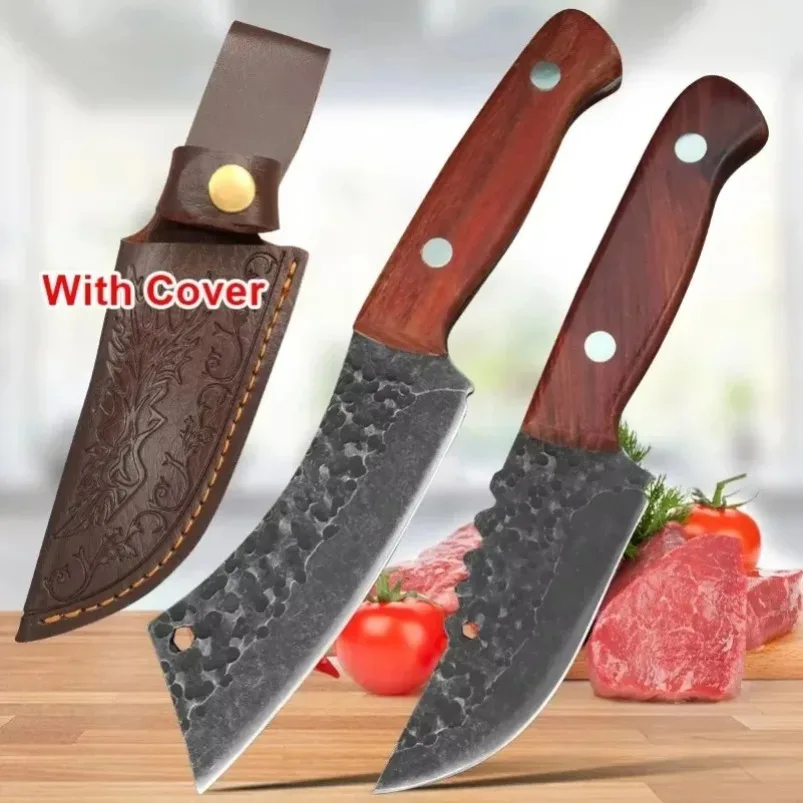 

Sharp Pick Bones Knife Butcher Boning Knife Handmade Forged Stainless SteelKitchen Fruit Knife Meat Cleaver BBQ Kitchen Knives