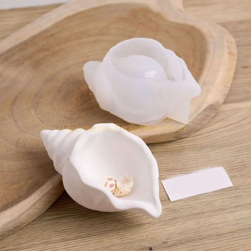 QX2E CONCH CODELE JAR MOLL MOLDS Silicone Moulds Jewelry Storage Box قوالب القوالب #4