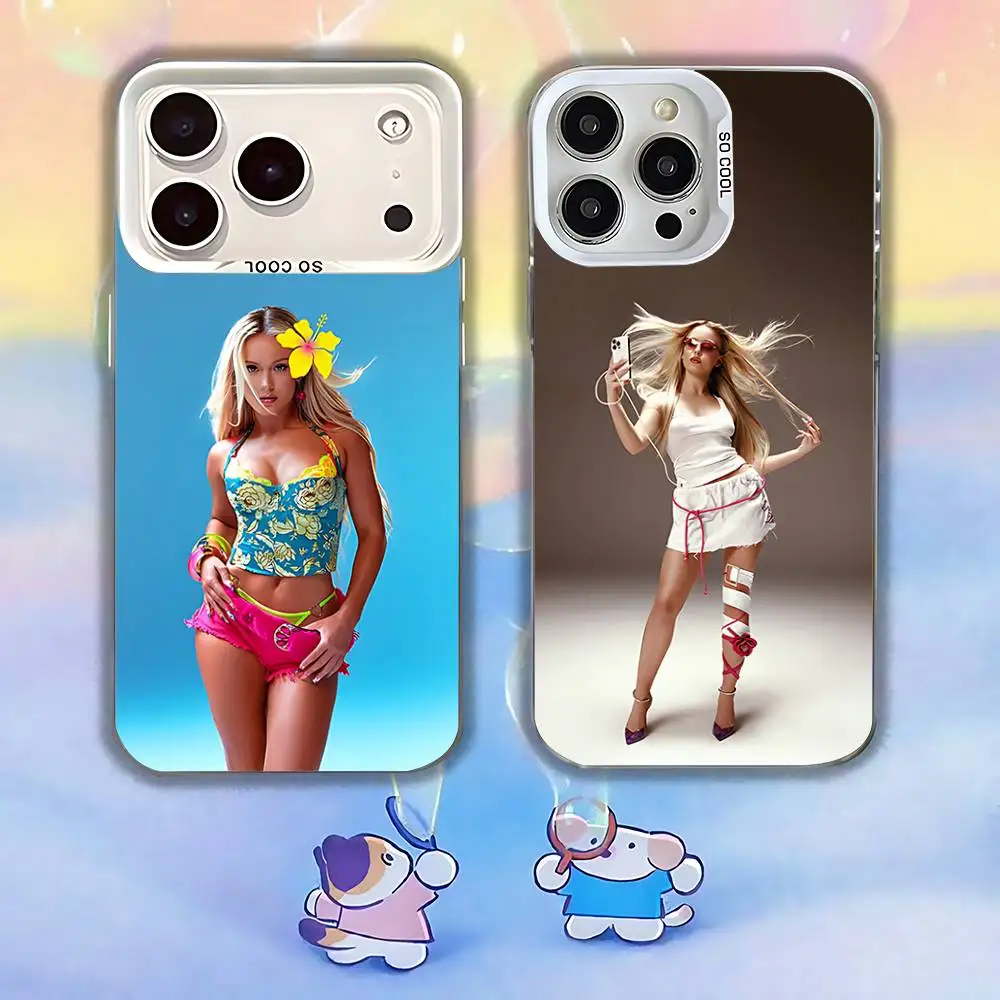 

Z-Zara Larsson Venus Phone Case For iPhone 12,16,17,14,13,15,11,Pro,XS,Max,Plus,Mini,SE4,E White Matte Shockproof Cover