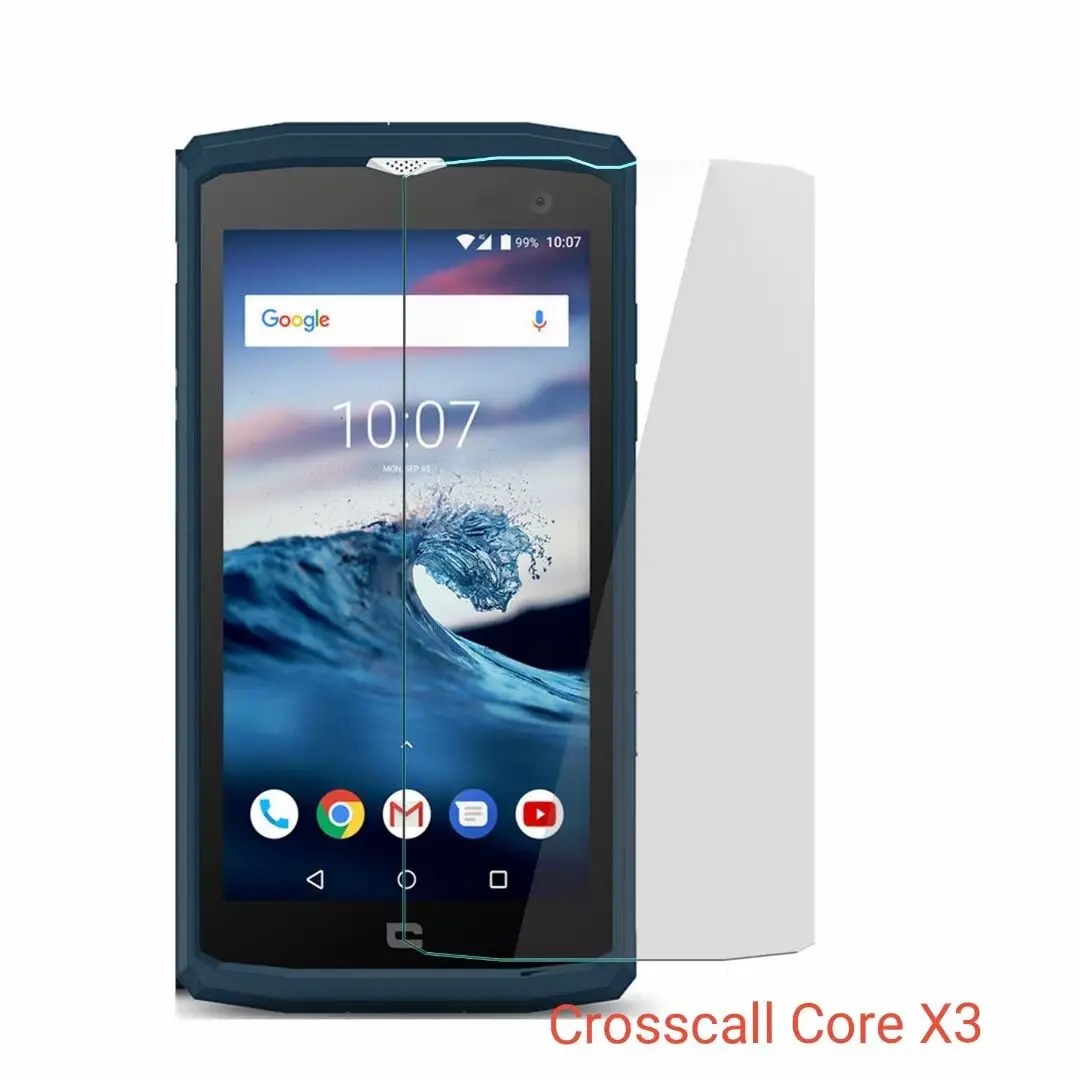 For Crosscall Core X3 M4 Go Action X3 Trekker X4 HD Tempered Glass Screen Protector for Crosscall M1 Core Clear Protective Film