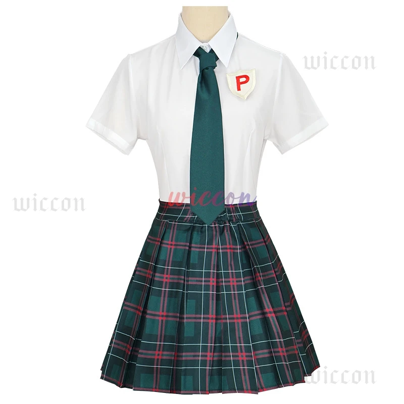 Meia calcinha anarquia cosplay traje calcinha & meia com cinto de liga uniforme escolar jk saia terno trajes de halloween