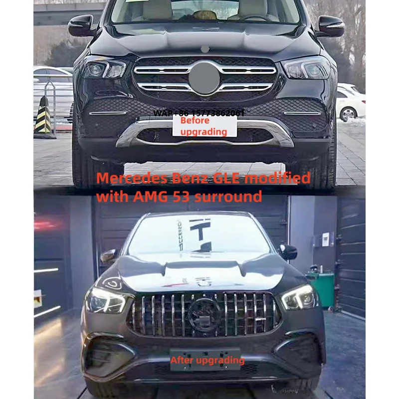 

Front Bumper Kit for GLE 2019 Upgrade 2024 GLE Original Used Plastic