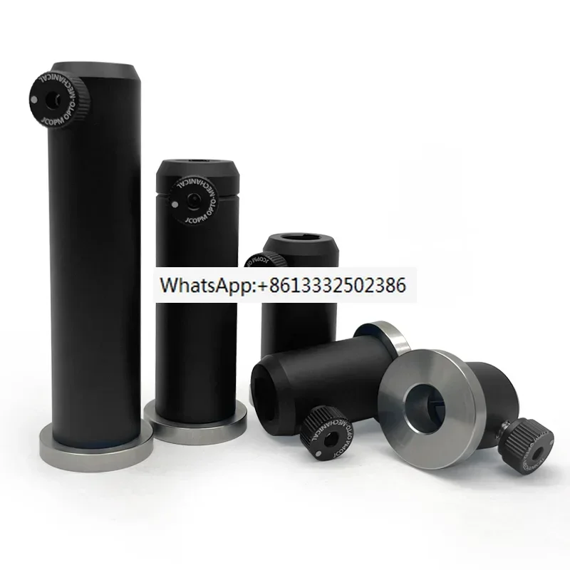 

Optical precision adjustment, pull-up column extension rod adjustment, sleeve base extension rod bracket