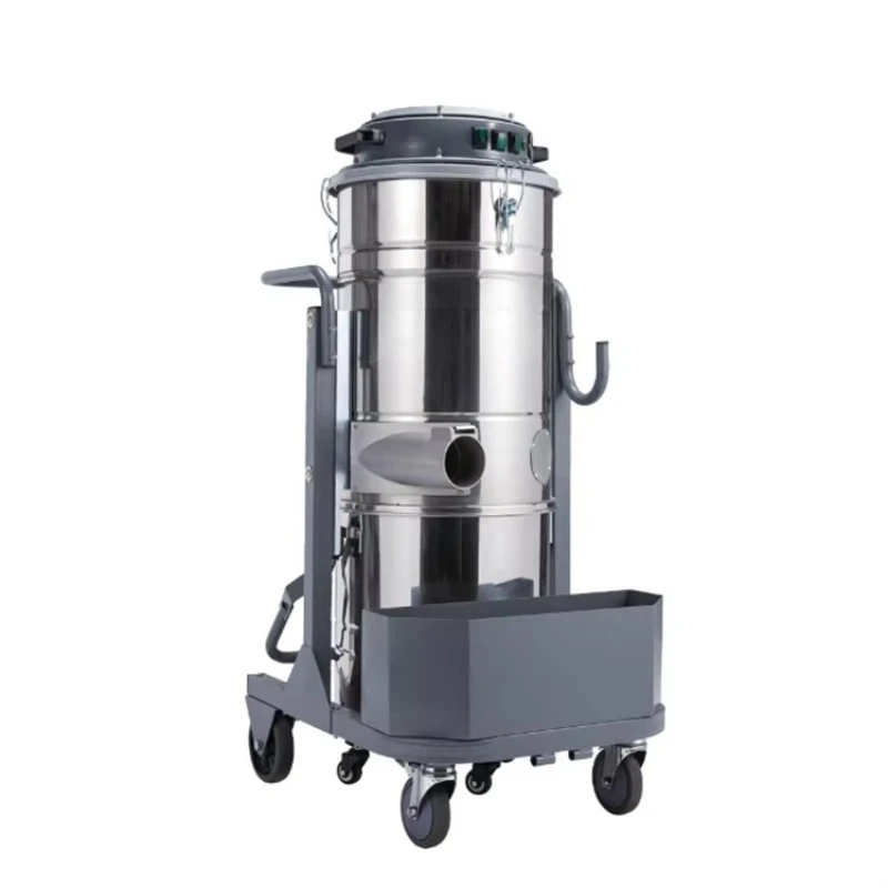 Hot Sale Electric Wire 100L Industrial Vacuum Cleaner for Factory Workshop Heavy Duty Wet Dry Shop Vacuum Cleaning Machine