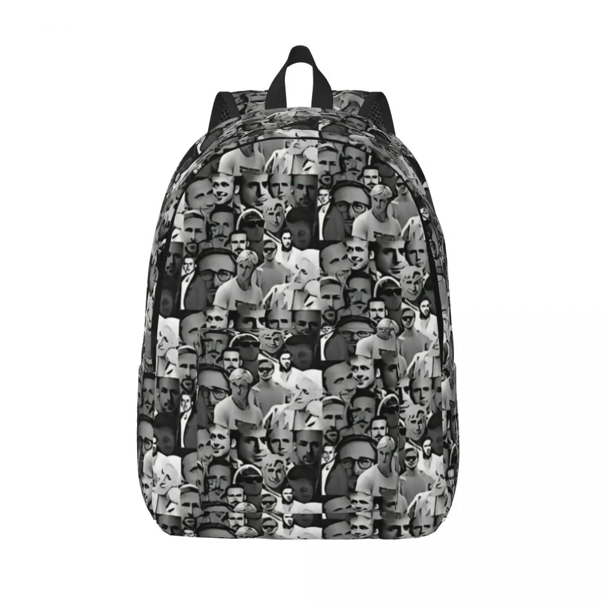 Ryan Gosling Bakkes Bw Backpack for Men Women Fashion Student Work Daypack College Shoulder Bag with Pocket