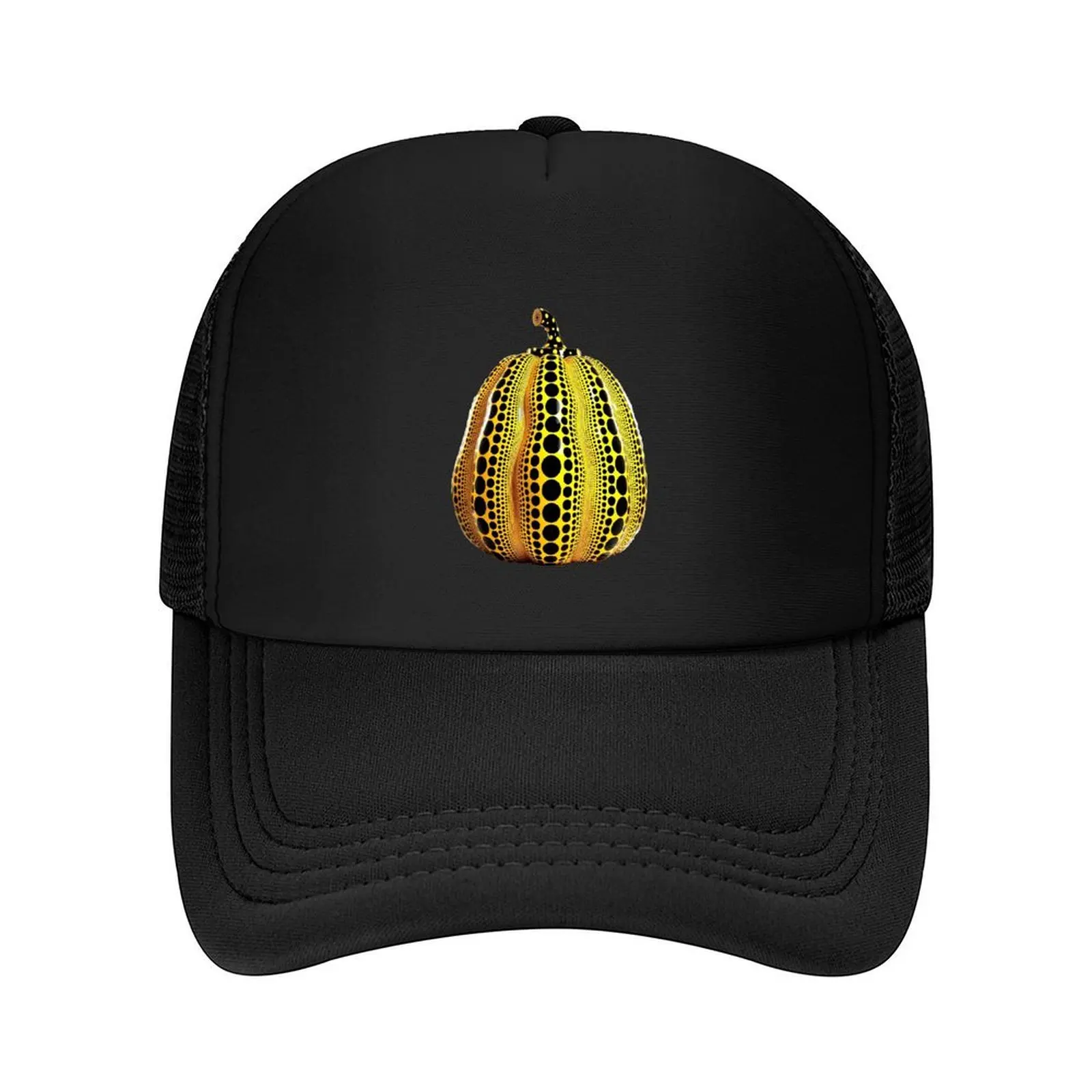 

Yayoi Kusama - Real Yellow Pumpkin Baseball Cap custom caps Golf Golf Wear fun hats Women Hats Men's