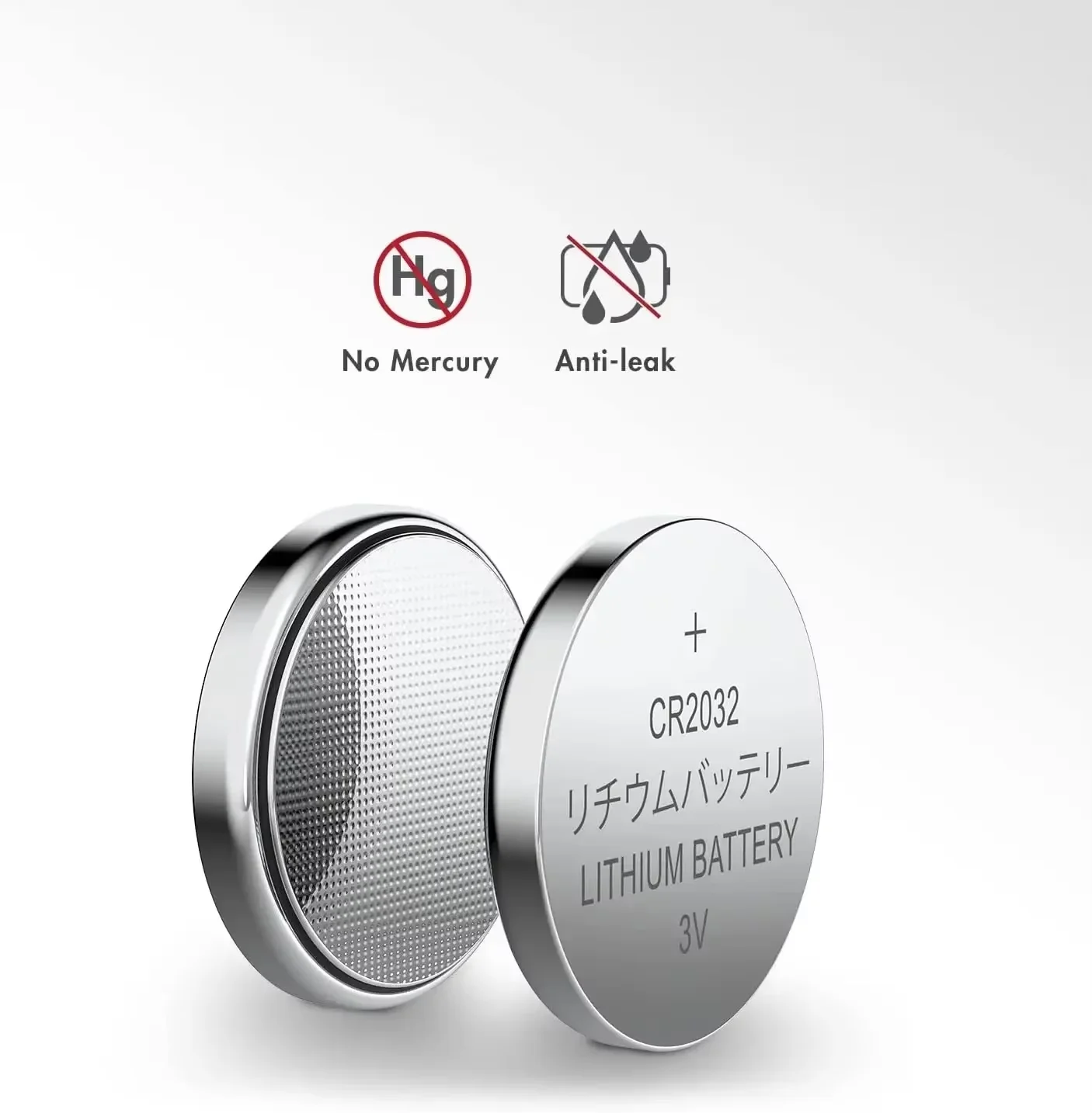 5-100PCS CR2032 CR 2032 Button Battery 3V 210mAh Lithium Battery For Watch Toy Calculator Car Remote Control  Coin Cell