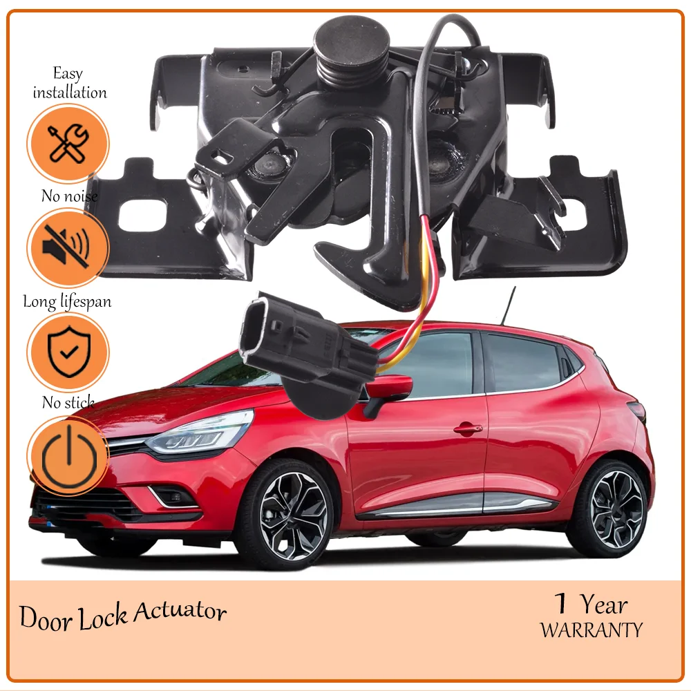 

Corrosion Resistant Bonnet Lock Latch Unit,Conformed with Renault Clio 2013-2019, Direct Factory Replacement Part oem 656011705R