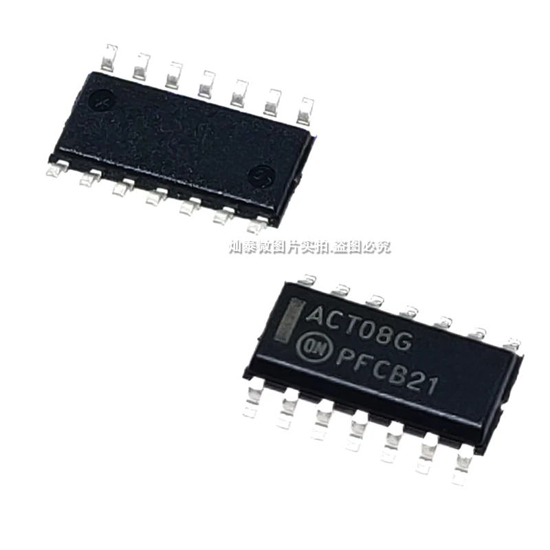 MC74ACT08DR2G  SOP14 ACT08G 74ACT08     10PCS